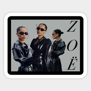 zoë kravitz Sticker